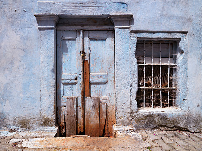 Abandoned Homes. Aghios Georgios Sikousis, Chios