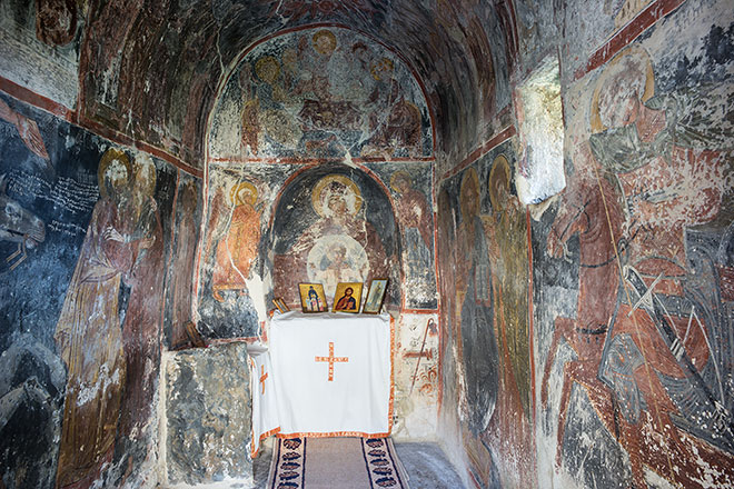 Church of the Panagia, Kastania, Exo Mani, Peloponnese, Greece