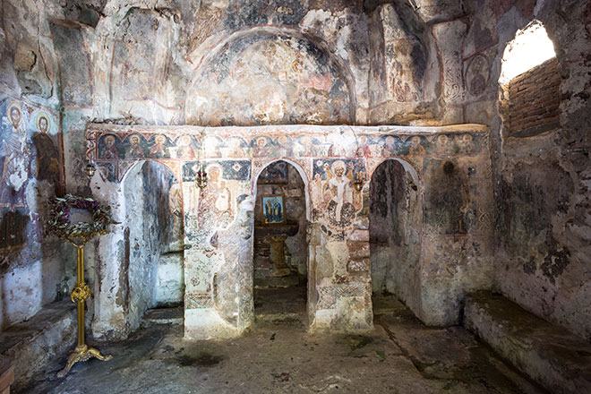 Church of the Anargyroi, Nomitsi, (Nomitsis), Exo Mani, Peloponnese