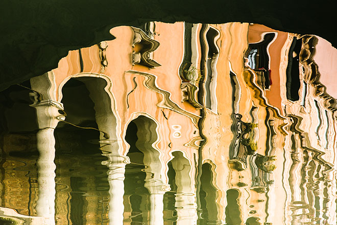 Reflections of Venice. Gaudiesque